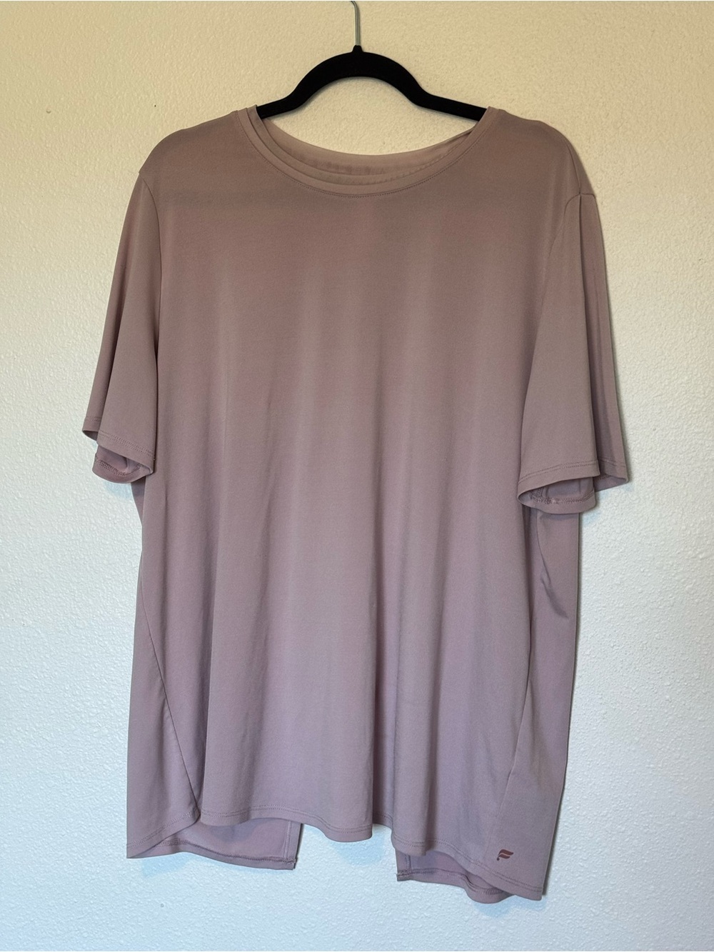 Fabletics Women's Short Sleeve Tee - Dusty Mauve